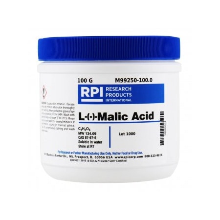 Rpi L-Malic Acid, 100 G M99250-100.0